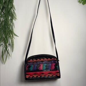 Colorful Patterned Crossbody Bag
